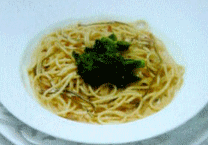 がごめ昆布クリームパスタ